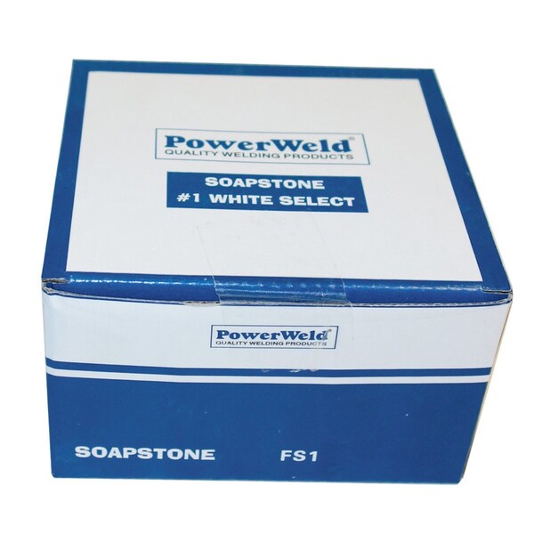 Weld-Mate Flat Soapstone - Pack Of 144 White Marking Sticks For Welding & Metalwork